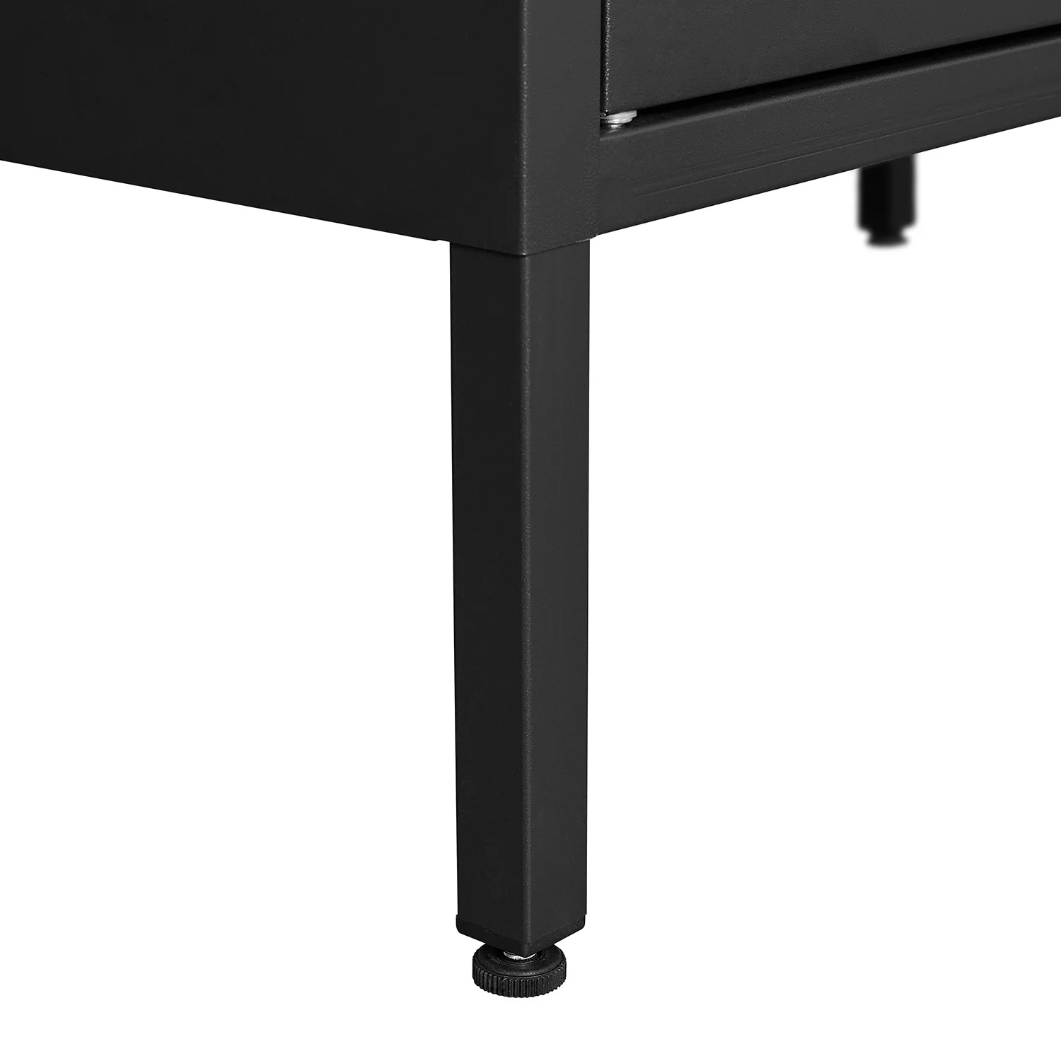 Seizeen Metal Storage Cabinet for Tool Garage Home Improvement, Storage Cabinet with Doors and Shelves Adjustable, Black - Image 11