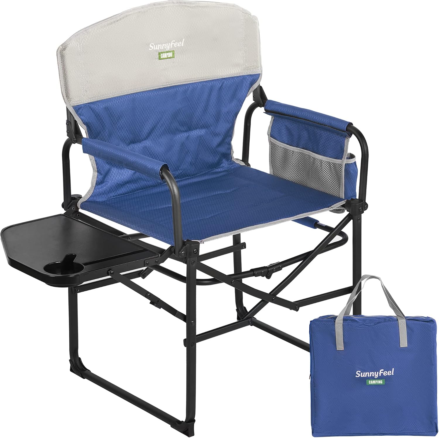 Oversized Directors Camping Chair for Adults with Side Table - Image 6