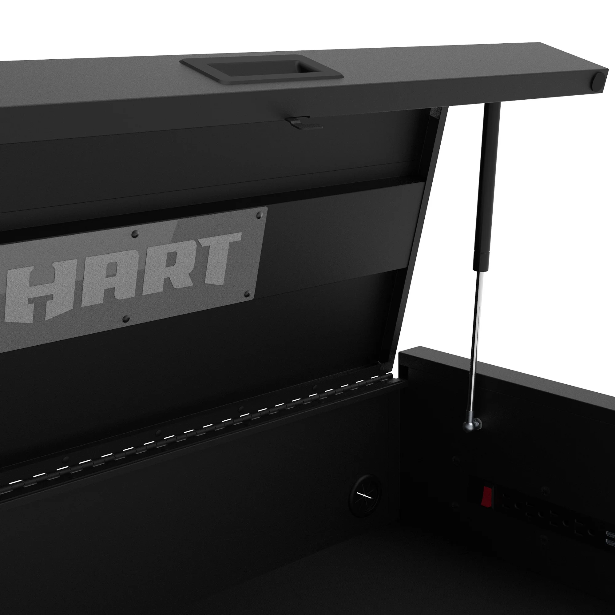 HART 36-Inch 5-Drawer Rolling Tool Cabinet with Wood Top, Locking Steel Garage Storage, Black - Image 20