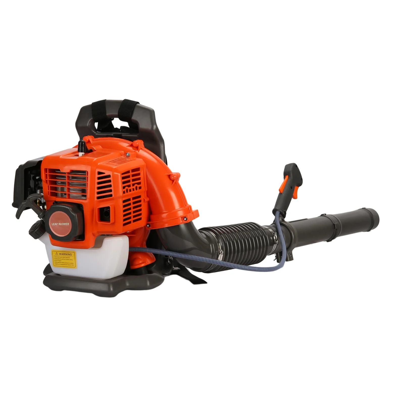 Birinta 1 Set Leaf Blower Backpack Style 52CC Two-stroke 1.25 KW Adjustable Tube Gas Powered Dust Blower Supplies for Garden Patio Cleaning, Lawn Care, Blowing Leaves and Dust - Image 12
