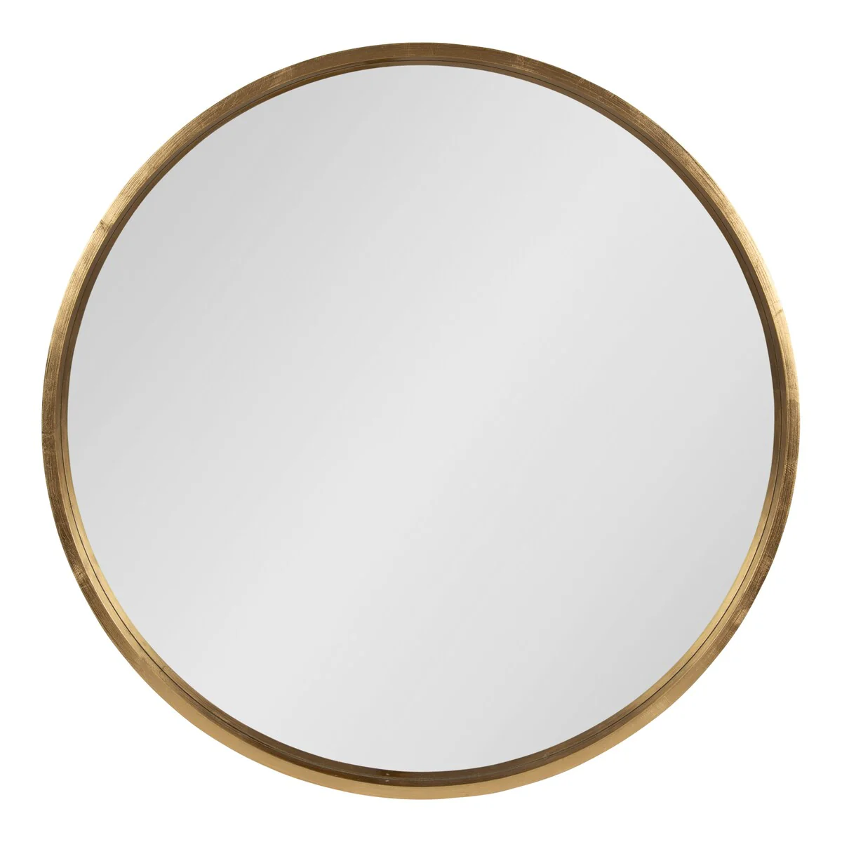 Round Wood Accent Wall Mirror, Modern Decorative Wooden Frame Mirror for Living Room, Bedroom and Entryway - Image 73