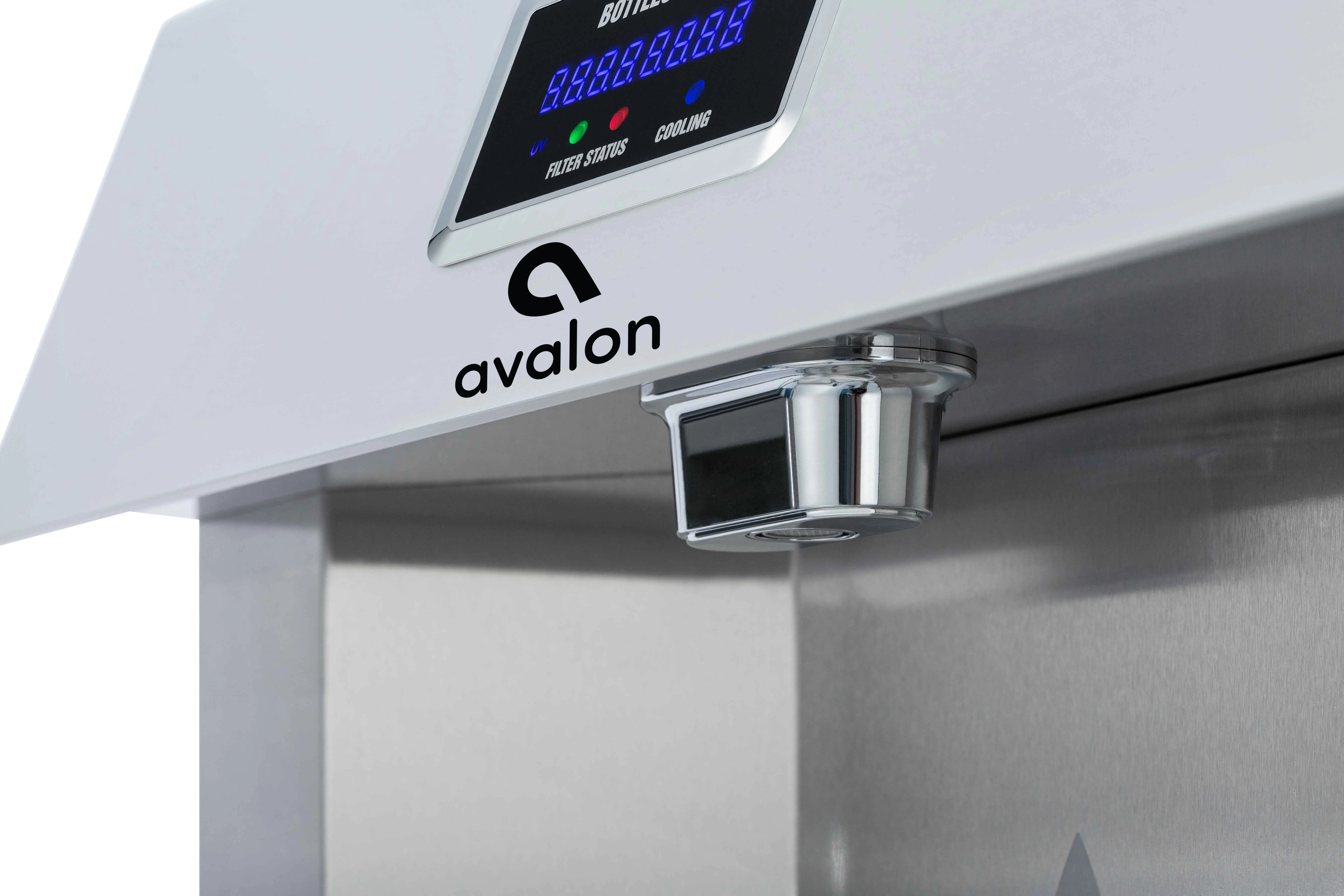Avalon Wall Mounted Water Fountain with Bottle Filling Station, High Capacity Cooling, Sensor Dispensing, Self Cleaning, Digital Bottle Counter Display, Dual Filtration, ADA Compliant - Image 2