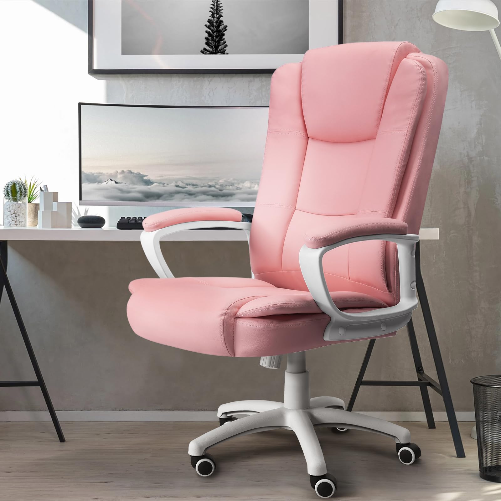 400 LBS Big and Tall Office Chair, Heavy Duty Ergonomic Computer Desk Chair for Home Office and Workspace - Image 21