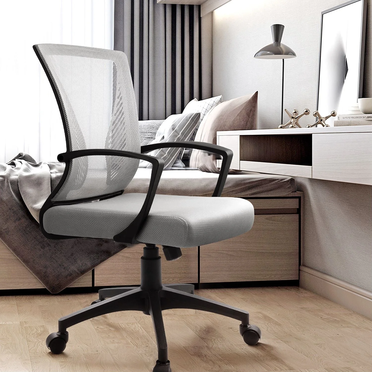 Ergonomic Mesh Office Chair with Lumbar Support, Breathable Computer Desk Chair - Image 41