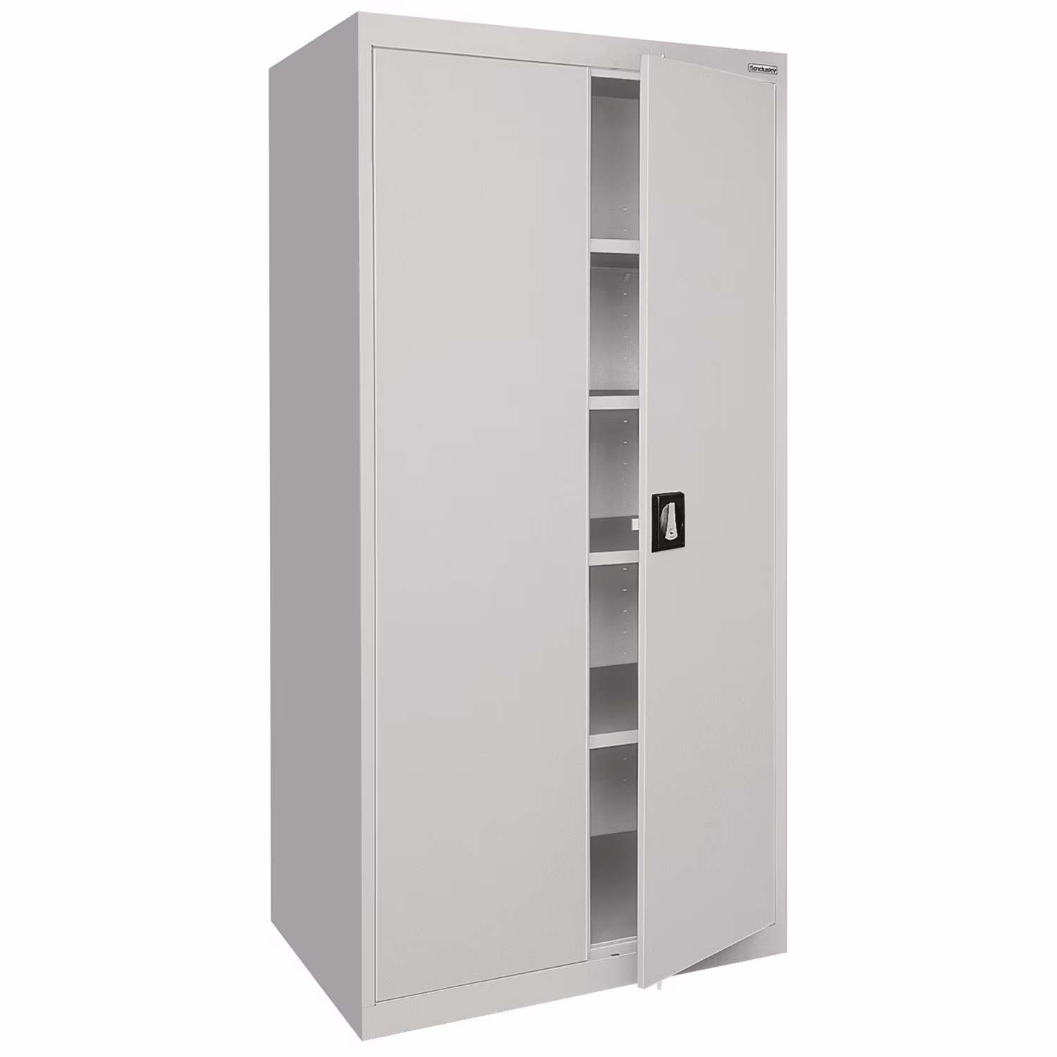 Sandusky Lee 20-Gauge 5-Shelf Welded Steel Freestanding Garage Storage Cabinet, Black - Image 5