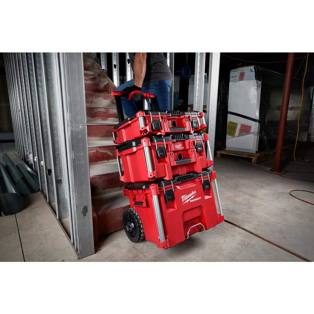 22-Inch Rolling Tool Box Set, Large and Medium Tool Storage Boxes - Image 2