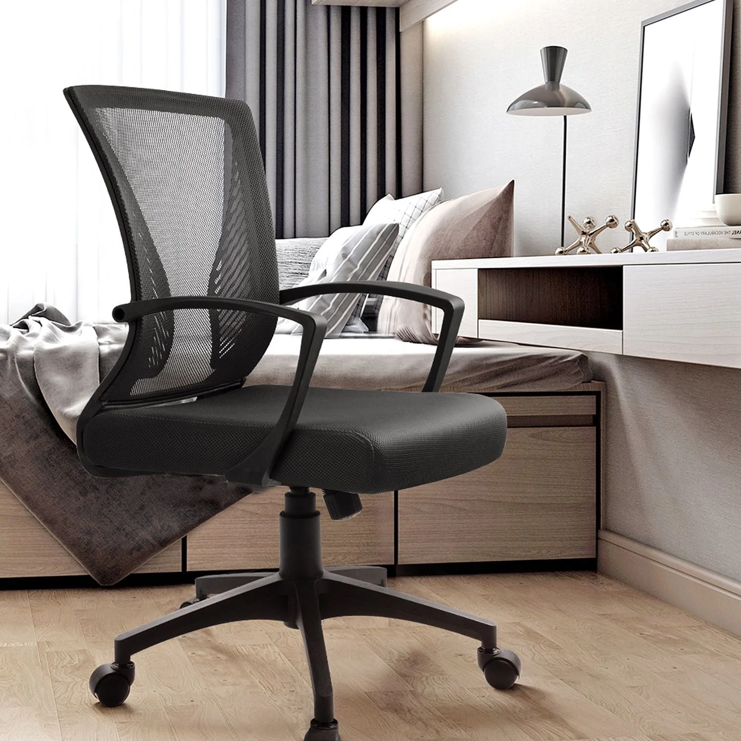 Ergonomic Mesh Office Chair with Lumbar Support, Breathable Computer Desk Chair - Image 26