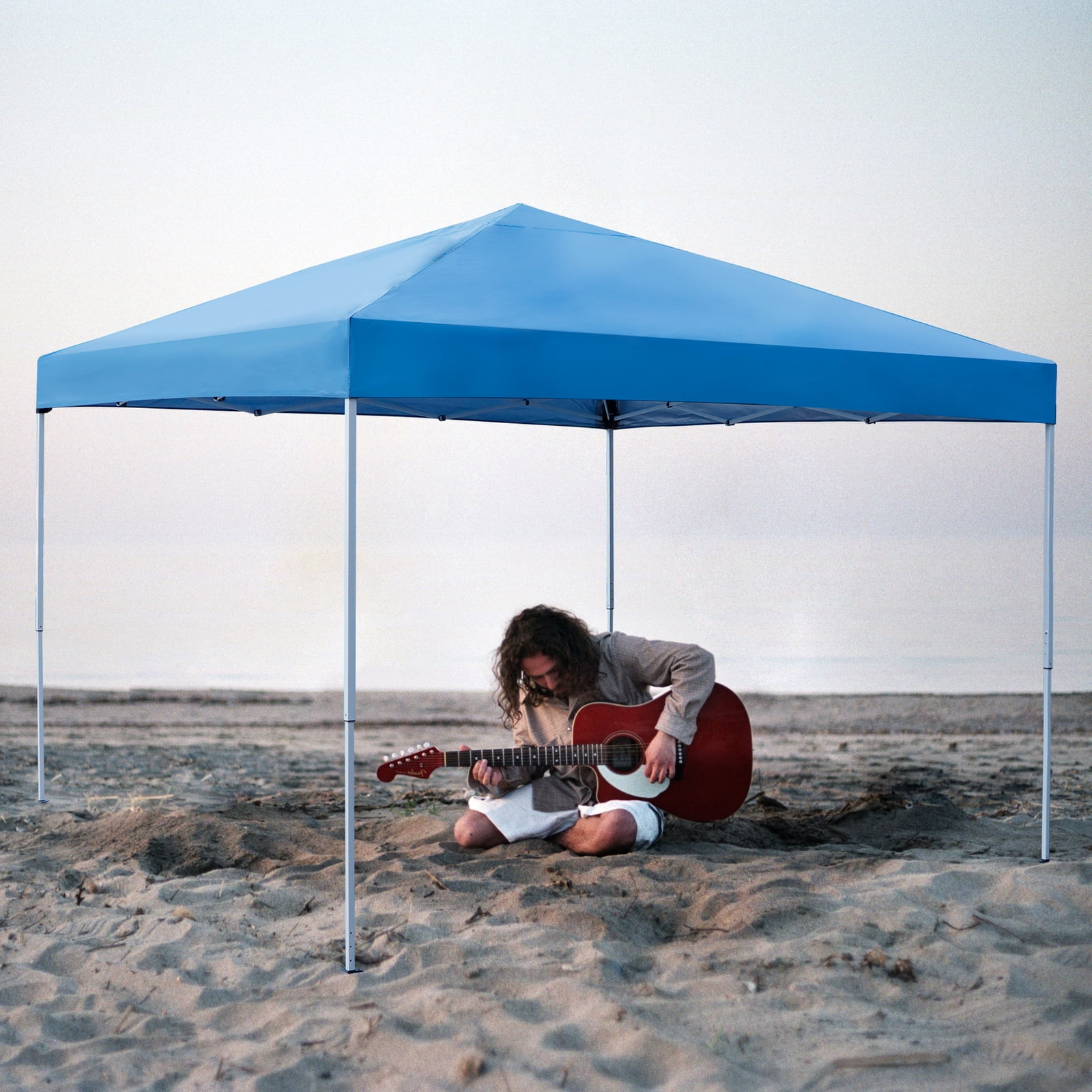 NALYL Canopy Tent, 10X10 FT Pop Up Canopy Outdoor Instant Tent Slant Legs with Carrying Bag, Portable Gazebo Shelter for Patio Deck Garden and Beach - Image 8