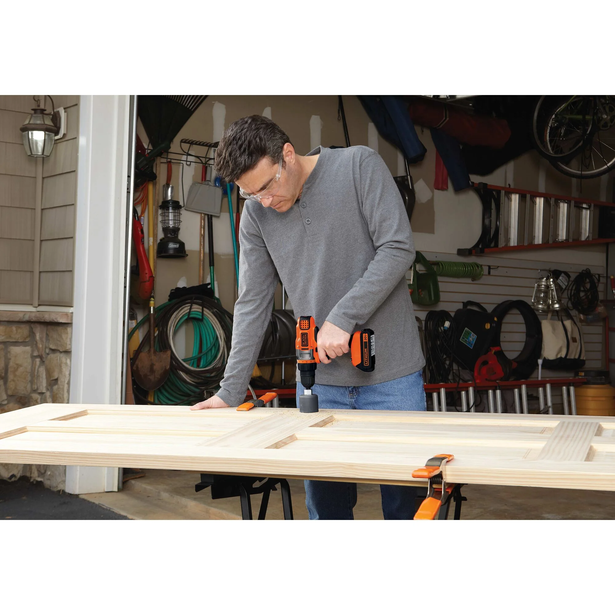 BLACK+DECKER 20V Cordless Drill/Driver, Lithium Ion Battery and Charger Included - Image 7