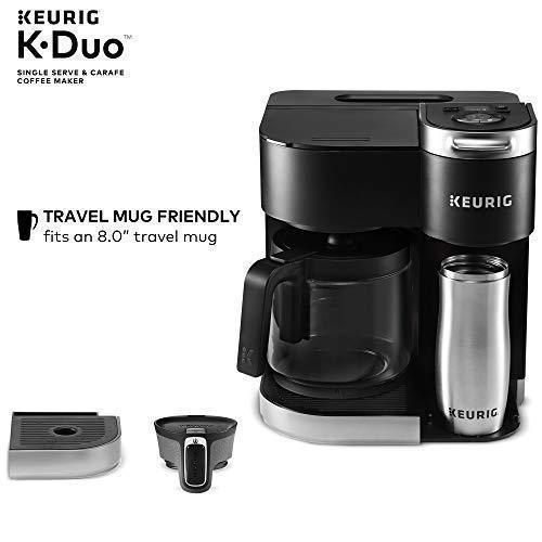 Single-Serve and 12-Cup Carafe Drip Coffee Brewer, Black - Image 8