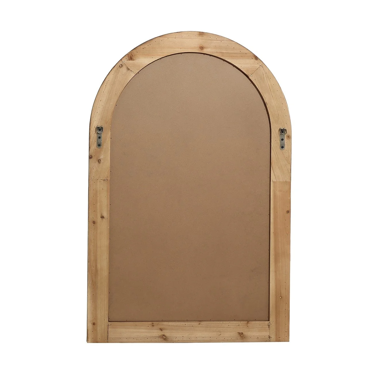 Wood Framed Arch Window Wall Mirror, Bathroom Wall Mirror - 39.25 H x 25.87 W x 1.5 D - Image 7