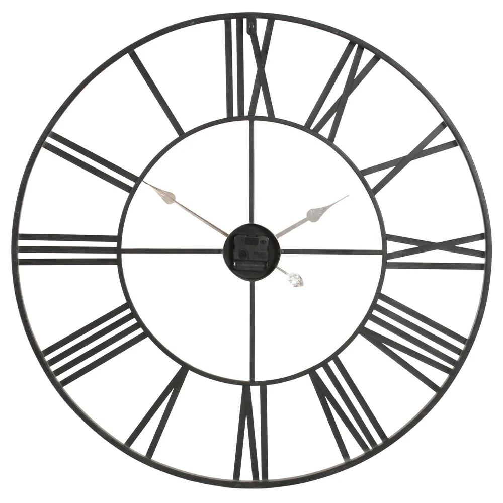 Modern Round Metal Wall Clock, Decorative Circular Hanging Clock for Living Room, Bedroom and Office - Image 24