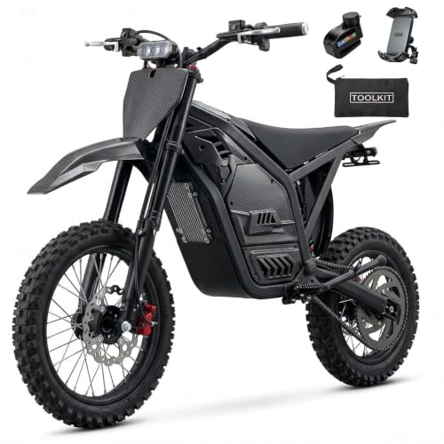 Electric Dirt Bike for Adults & Teens, 4000W Peak Motor, 45 MPH Top Speed