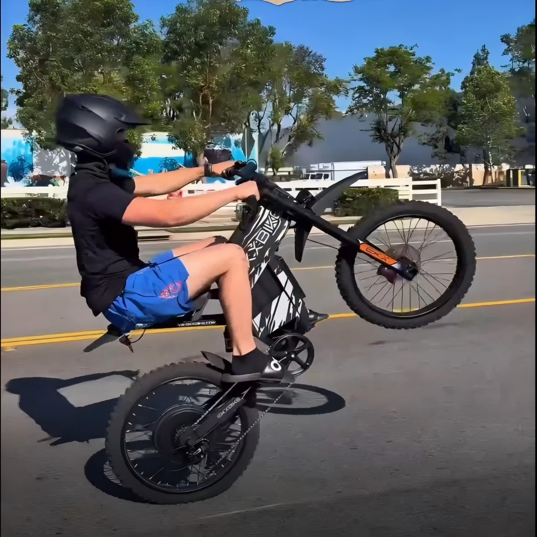 7000W/8000W 60MPH Electric Dirt Bike for Adult Electric Motorcycle - Image 3