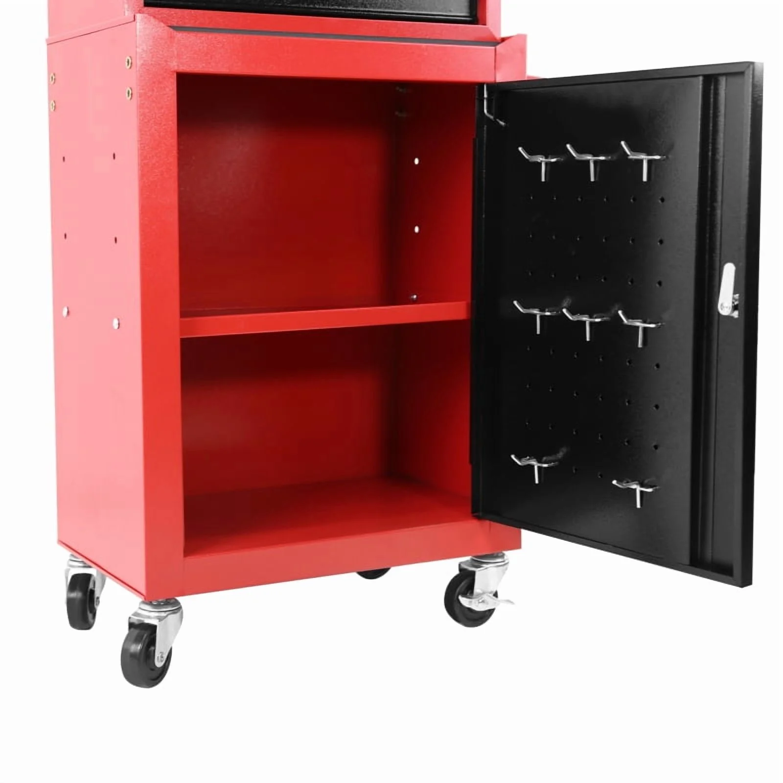3-Drawer Rolling Tool Chest with Wheels -C Heavy-Duty Storage Cabinet, Locking System, and Adjustable Shelf for Garage and Warehouse - Image 17