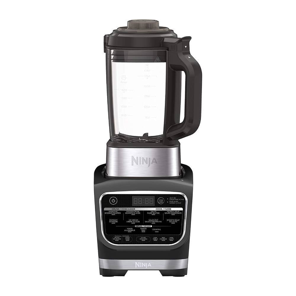 Cold& Hot Blender With 1400 Peak Watts Nonstick Glass Pitcher (HB152), 64 oz, Black - Image 2