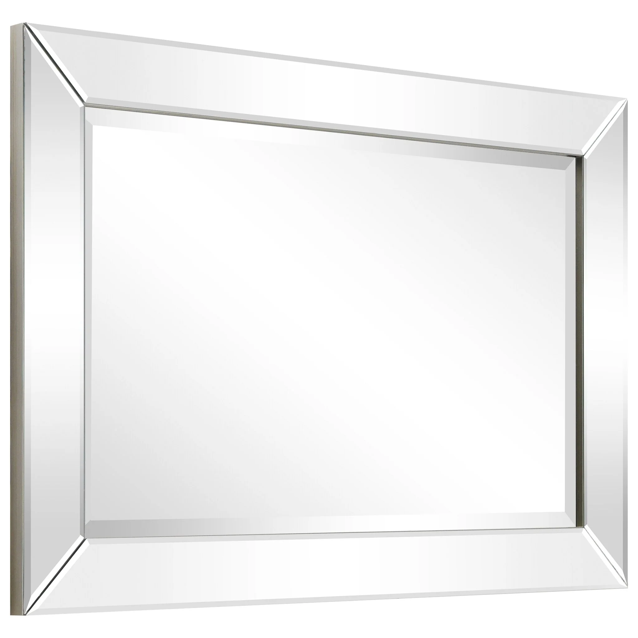 Beveled Rectangular Clear HD Wall Mirror, Bathroom Vanity and Bedroom Mirror, 3 Sizes - Image 17