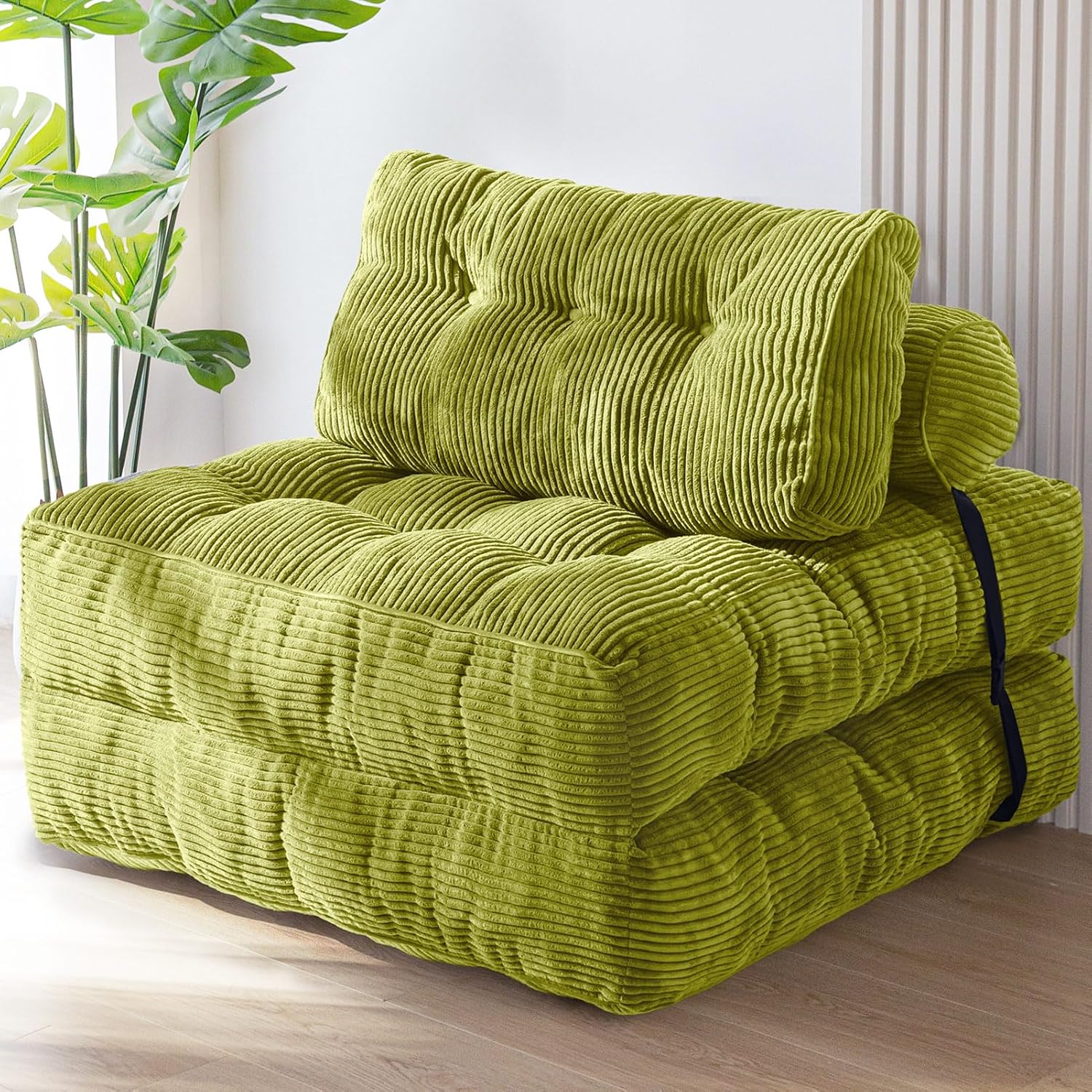 Folding Sofa Bed, Convertible Chair Bed with Pillow - Image 15