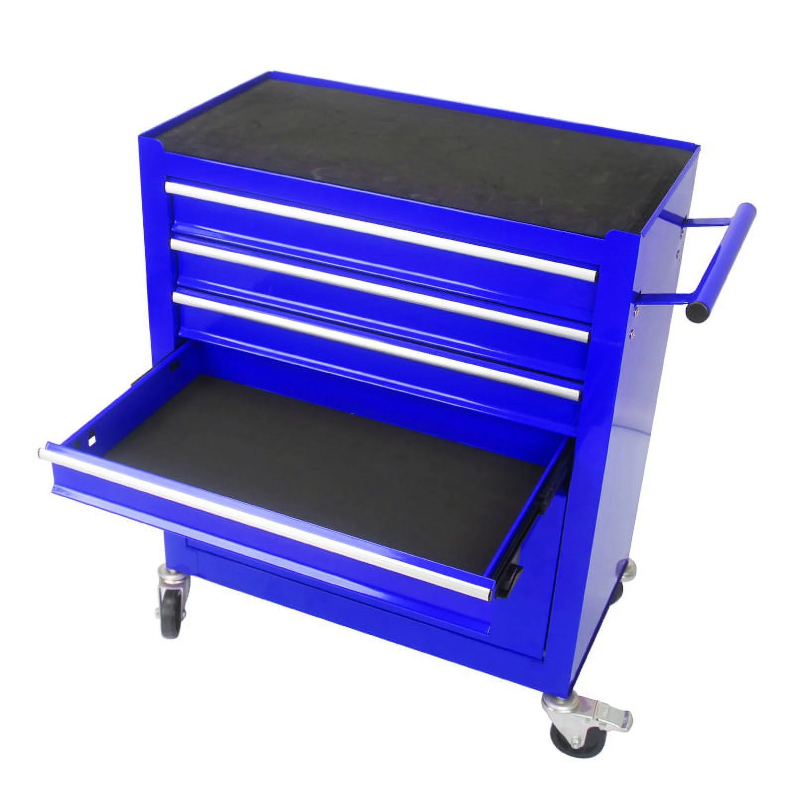 Yesfshion Mechanics Rolling Tool Storage Cabinet 4 Drawer Tool Chest Cart with Wheels for Repair Projects Workshop Home - Image 3