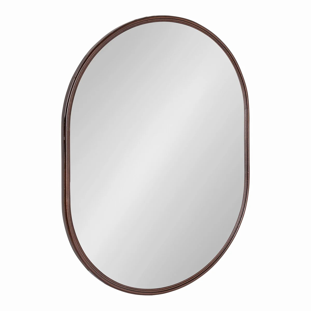 Modern Capsule Framed Wall Mirror, Decorative Oval Accent Mirror for Living Room, Bedroom and Entryway - Image 11