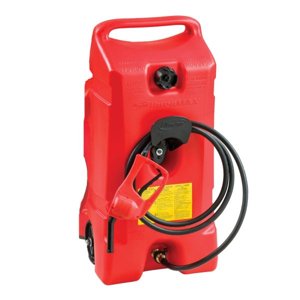 14 Gallon Portable Gas Tank – 2 Pack with Pump, Red - Image 2