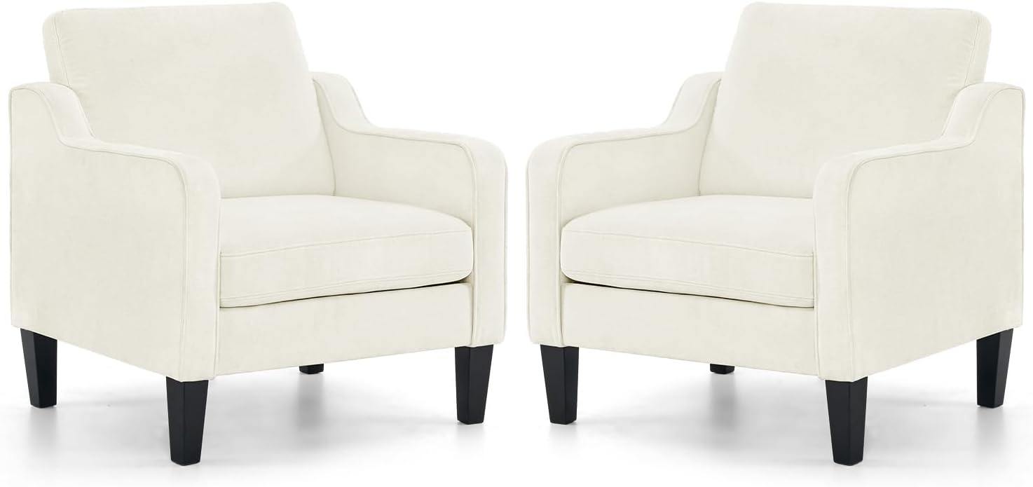 Olive Green Accent Chair, Upholstered Armchair for Living Room - Image 23