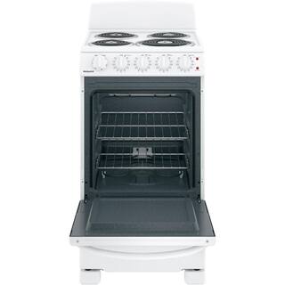 20 in. 4 Burner Element Free-Standing Electric Range in White - Image 5
