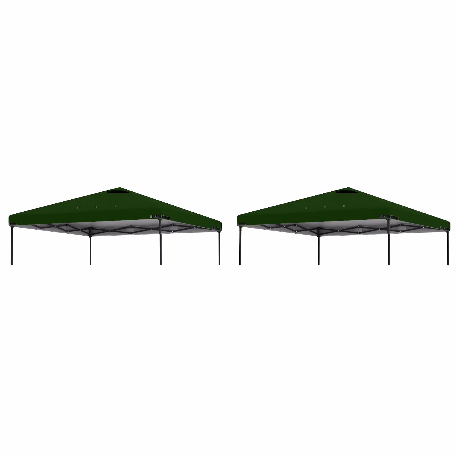 Home Decor 2Pcs 10X10Ft Replacement Cover Tier Gazebo Roof Sunshade Outdoor Cover Sunshade Patio Pavilion Protective Cover - Image 5