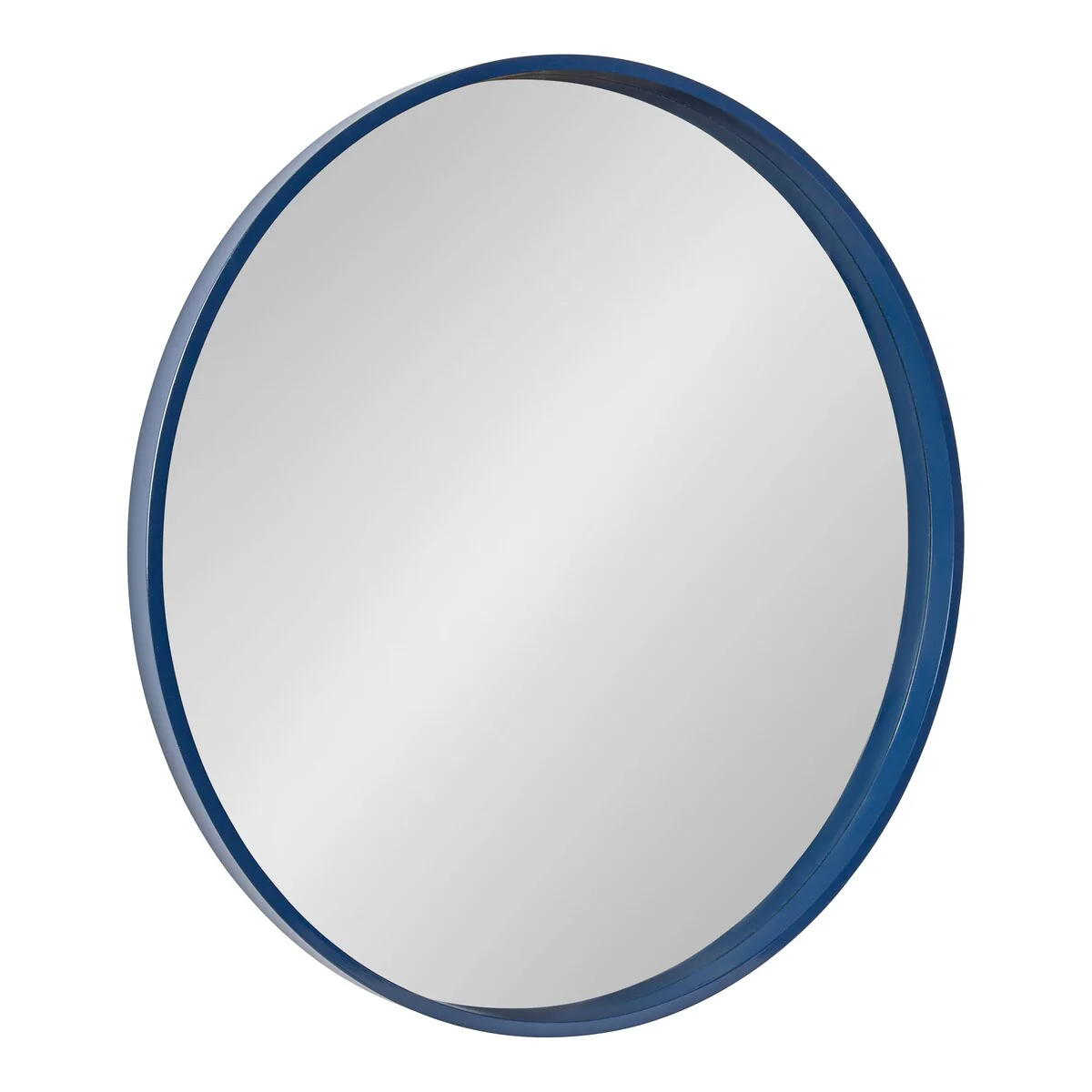 Round Wood Accent Wall Mirror, Modern Decorative Wooden Frame Mirror for Living Room, Bedroom and Entryway - Image 32