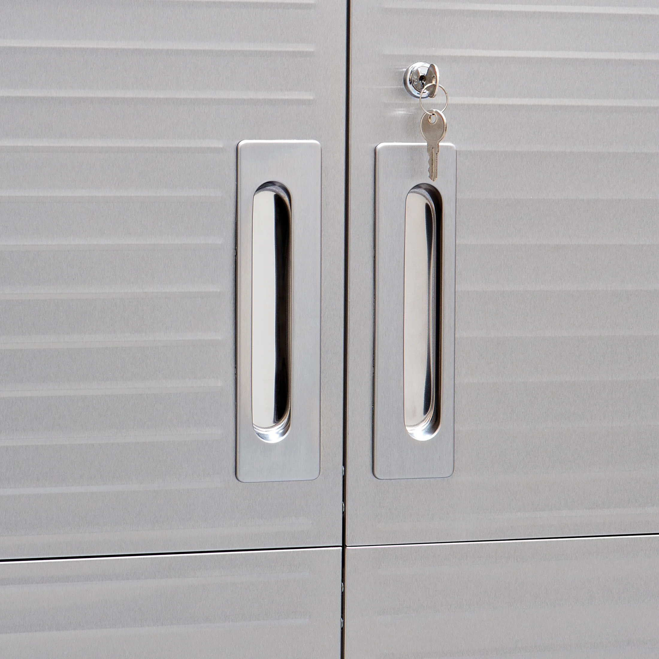 Seville Classics UltraHD? Steel Body Lockable Storage Cabinet Organizer Locker Shelving Unit, Graphite, 30" W x 18" D x 72" H - Image 18