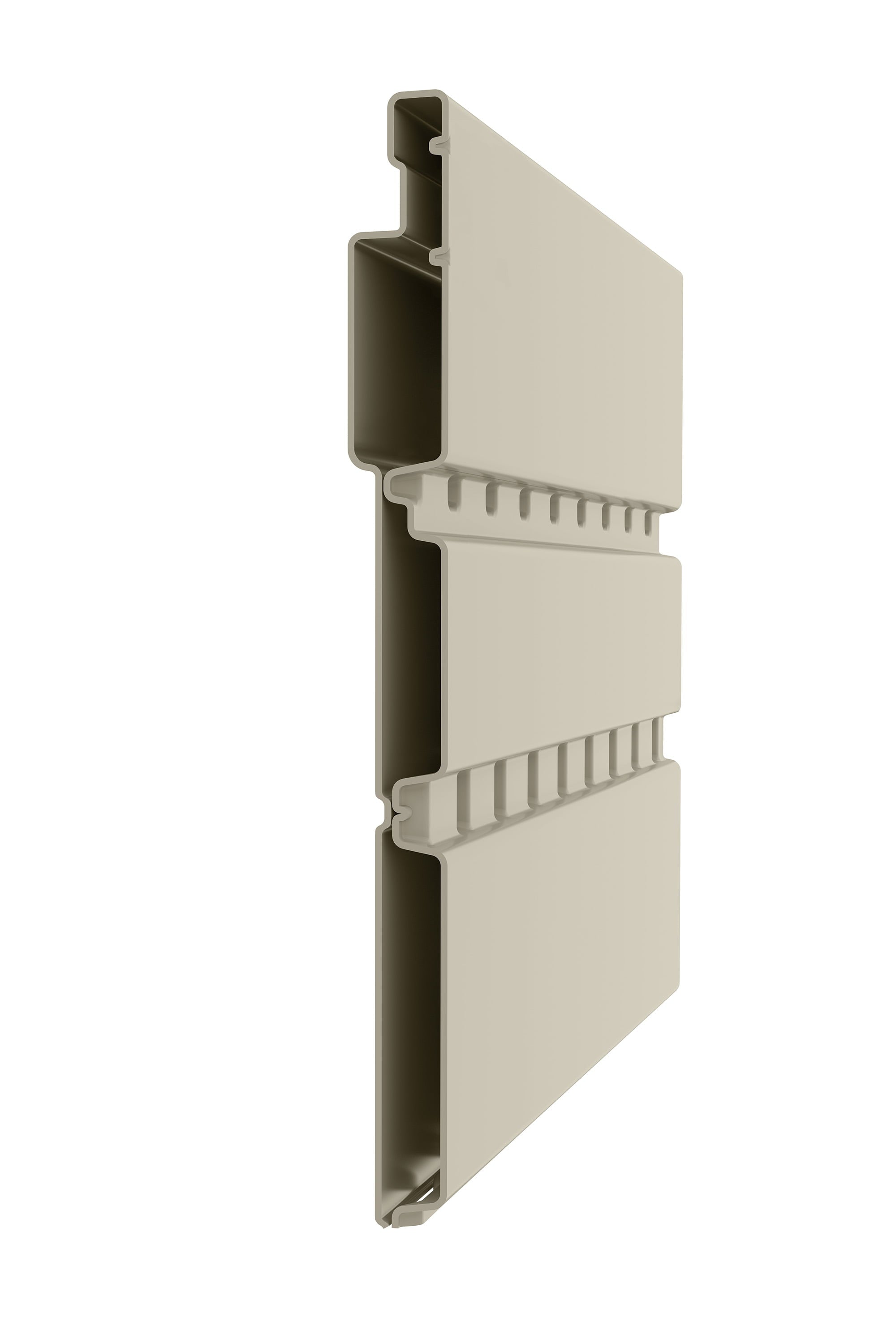 8 x 10 ft. Metal and Resin Storage Shed, Vanilla - Image 8