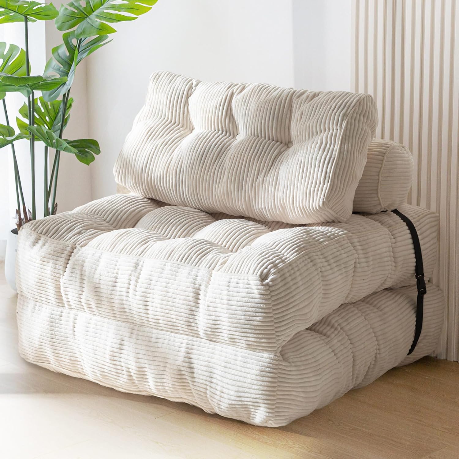 Folding Sofa Bed, Convertible Chair Bed with Pillow - Image 10
