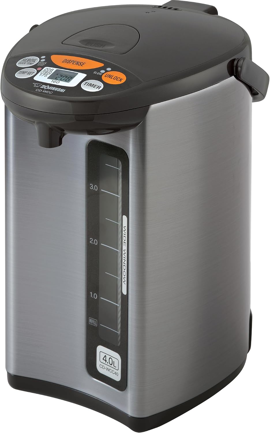 Micom Water Boiler and Warmer (135 oz. / 4L, Silver) - Image 2