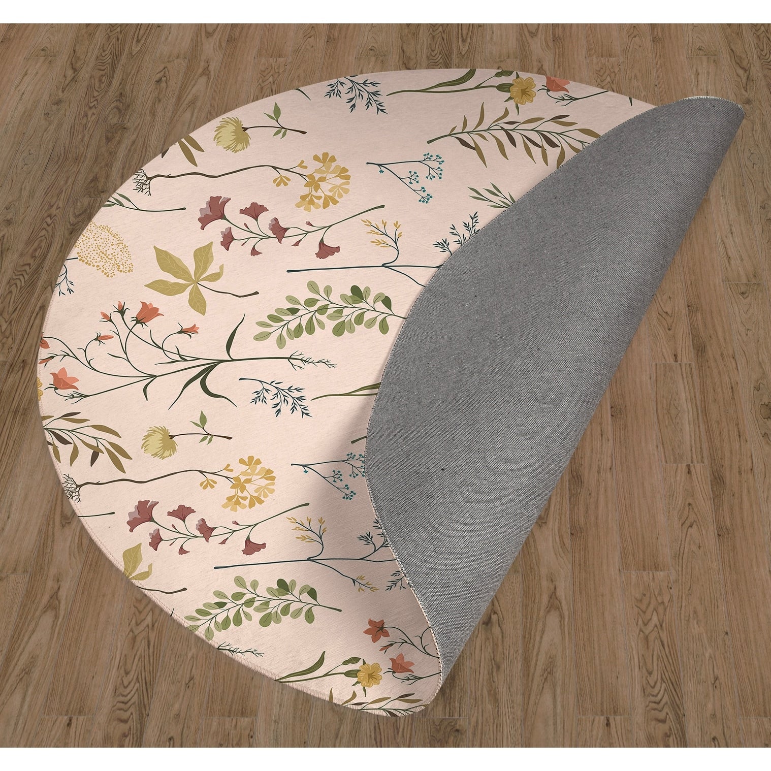 Fall Botanical Floral Kitchen Mat, Decorative Anti Fatigue Non Slip Floor Rug for Kitchen and Home Decor - Image 11