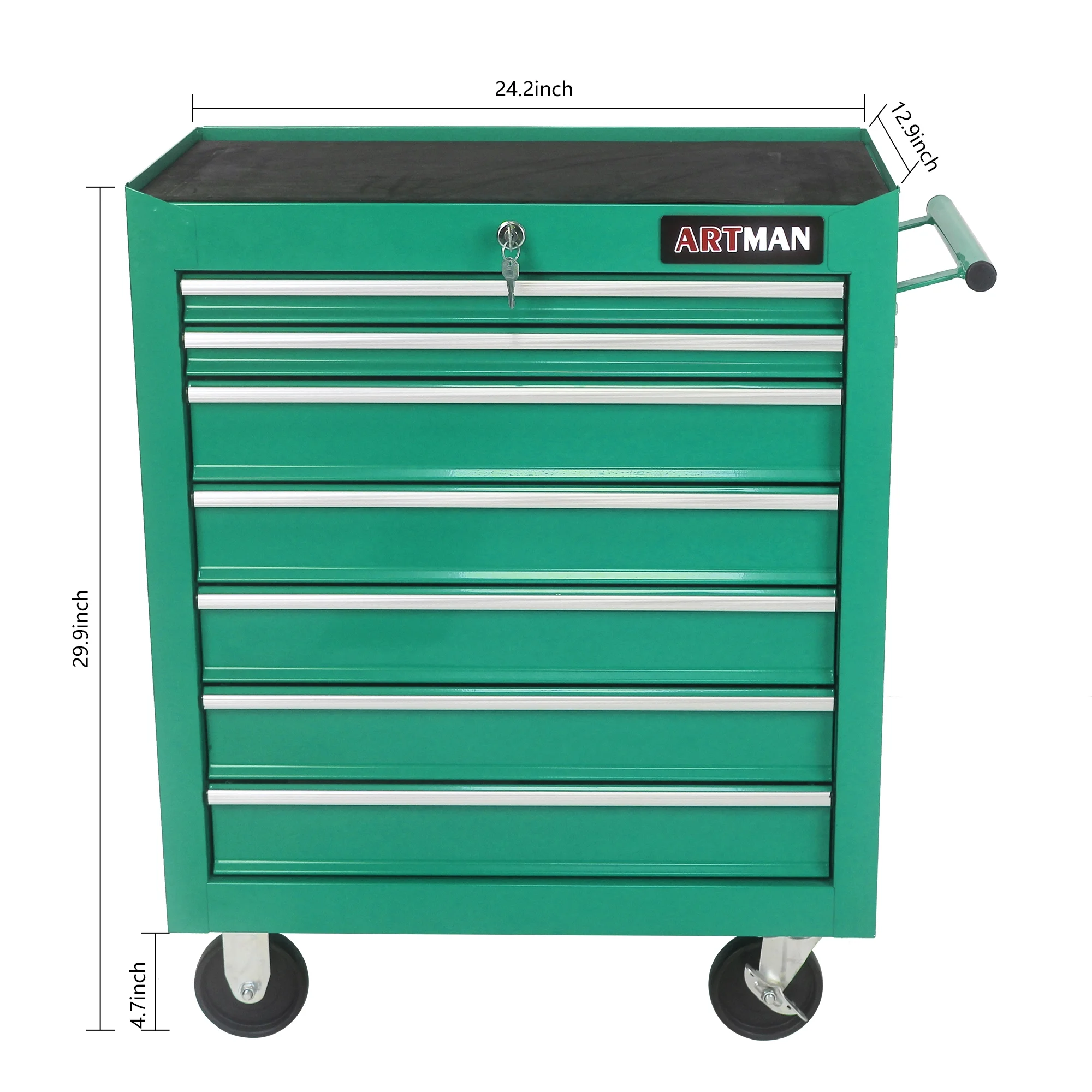 ARTMAN 7 Drawer Tool Rolling Storage Cart ,Tool Boxes Tool Chest with Wheels and Drawers for Garage Workshop Warehouse - Image 23