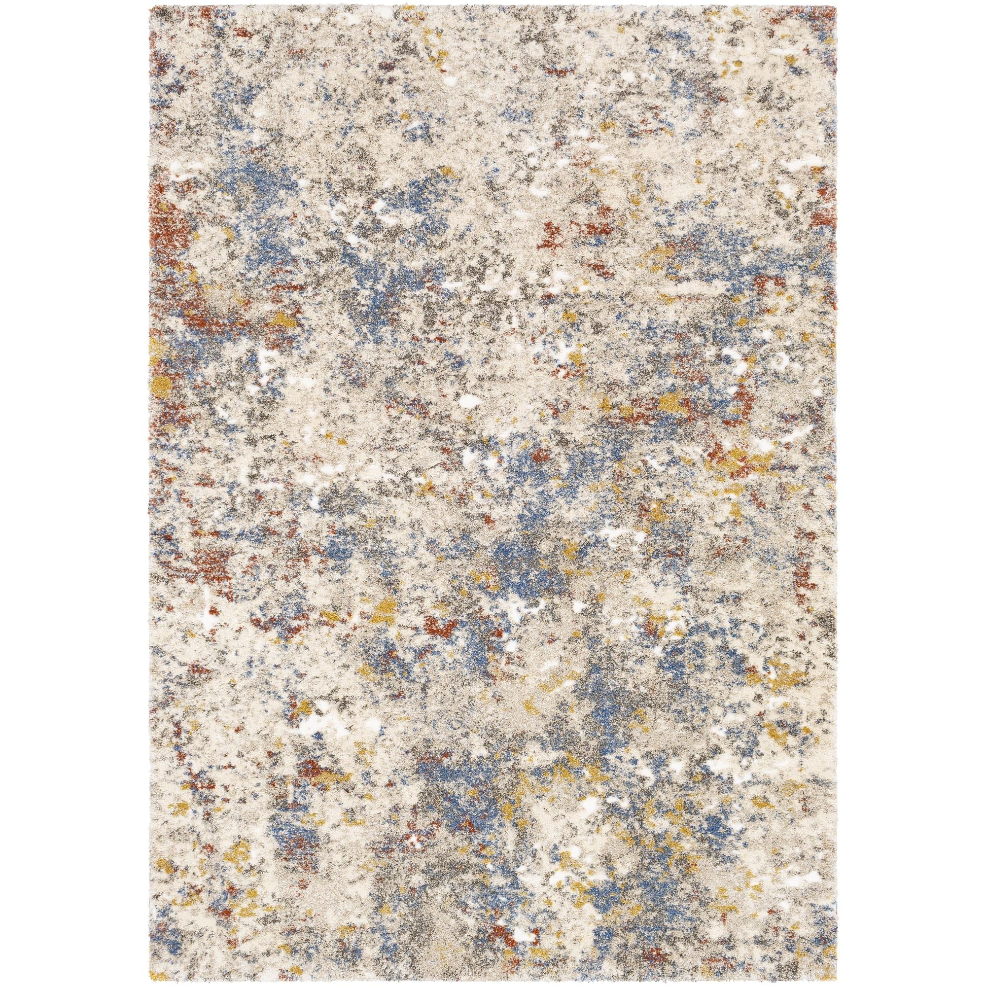 Mid-Century Medallion Area Rug, Modern Decorative Pattern Rug for Living Room, Bedroom and Home Decor - Image 2