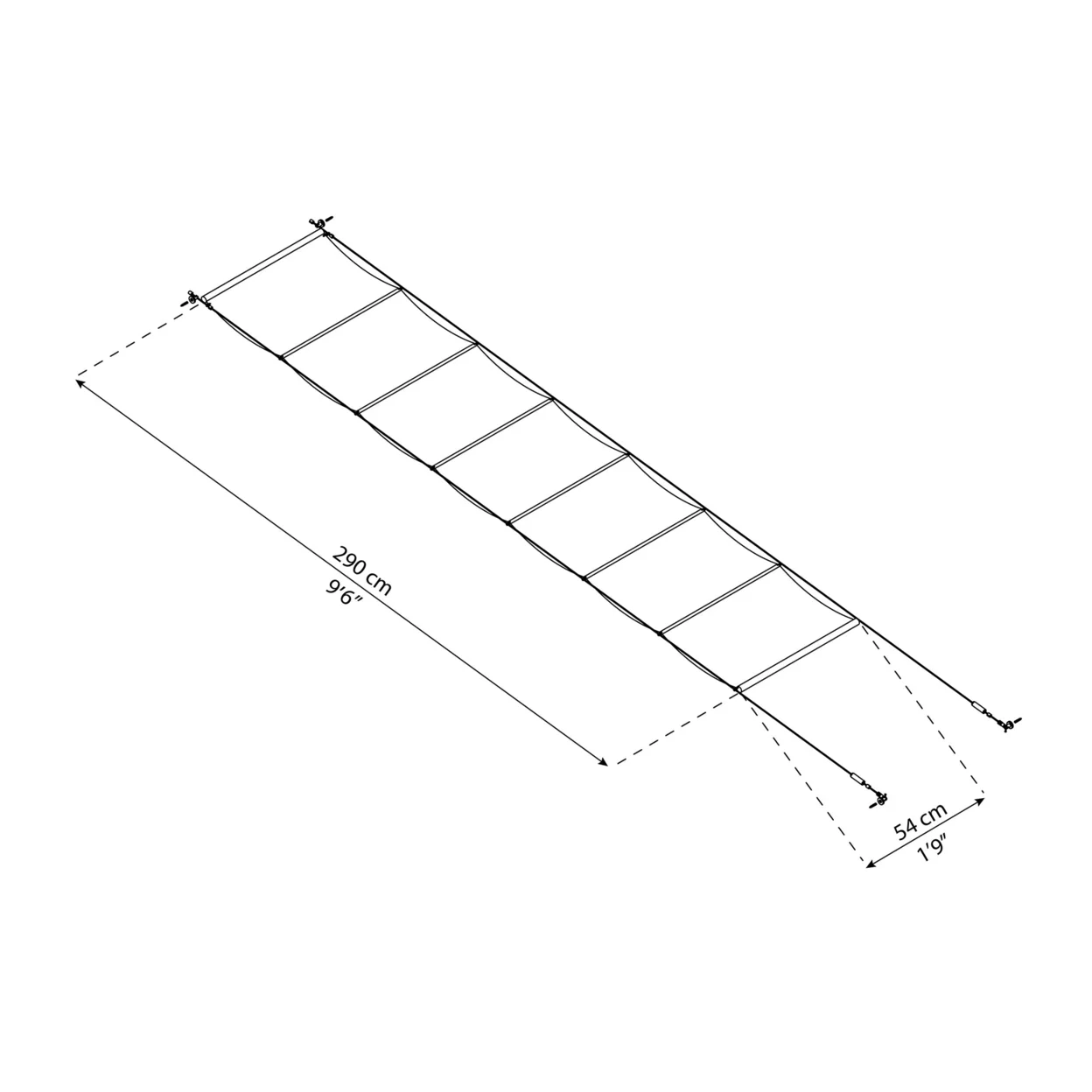 Palram - Canopia Patio Cover Blinds 10' x 10' - White for Feria 10', Olympia, Sierra 10' and Sanremo 10' - Image 16