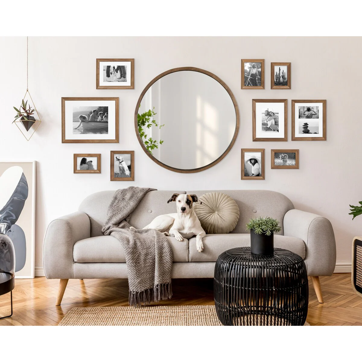 10-Piece Wood Gallery Wall Picture Frame Set, Decorative Photo Display Frames for Living Room, Bedroom and Home Decor - Image 28