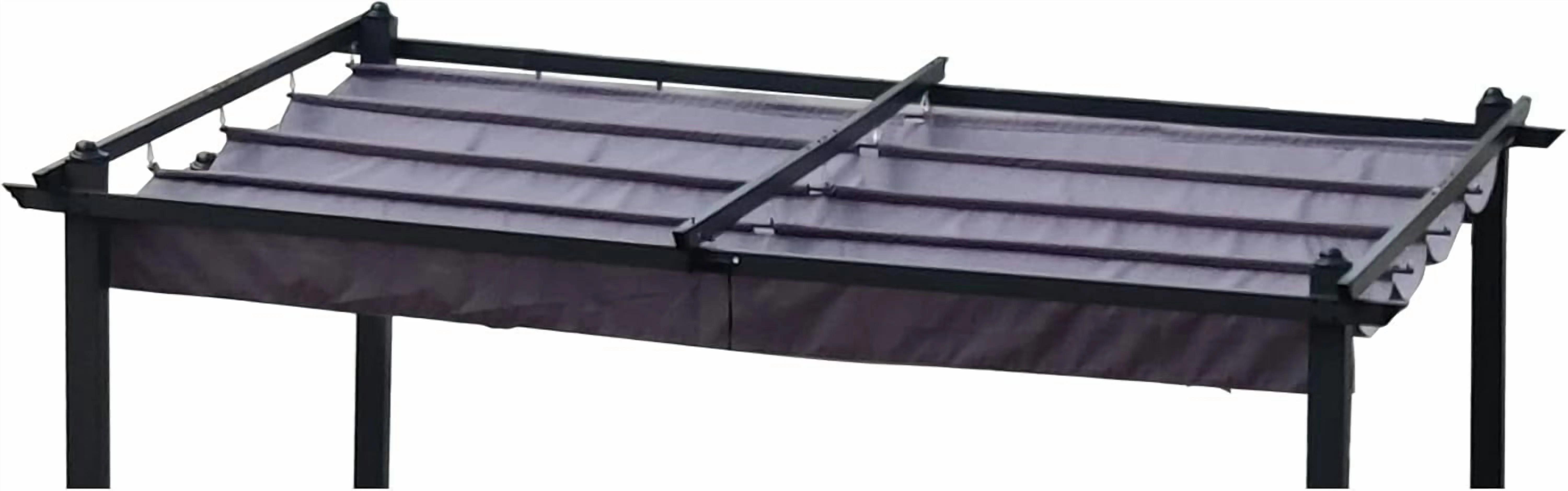 Outdoor Patio Pergola Replacement Canopy Top Cover Gazebo Replacement Shade Cover (Gray-for 13x10 Ft Pergola Frame) - Image 5