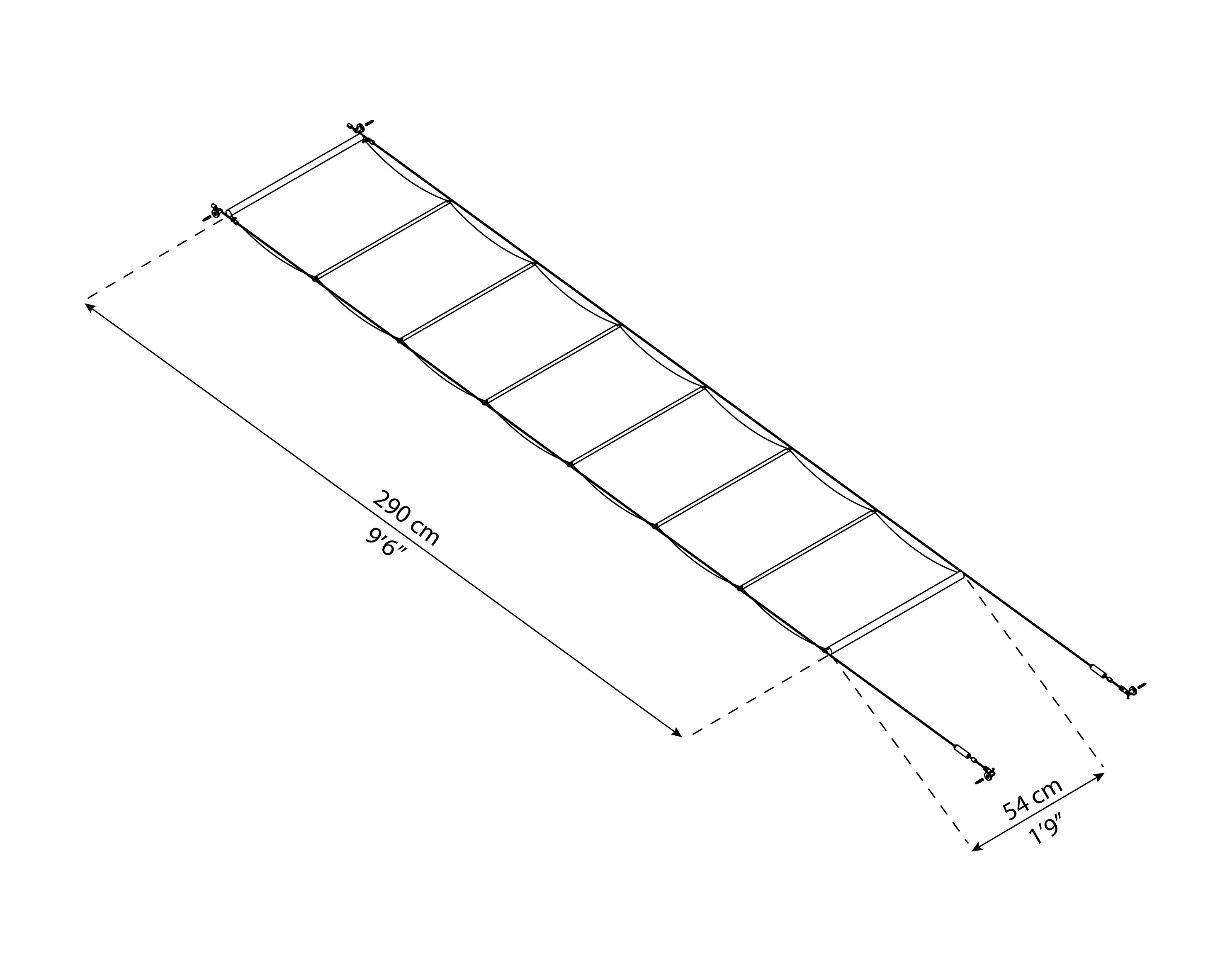 Palram - Canopia Patio Cover Blinds 10' x 10' - White for Feria 10', Olympia, Sierra 10' and Sanremo 10' - Image 20