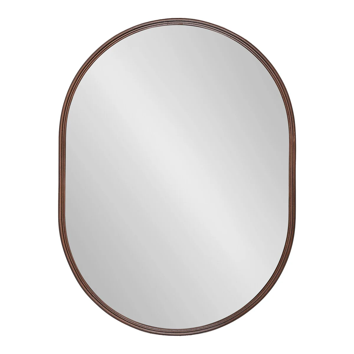 Modern Capsule Framed Wall Mirror, Decorative Oval Accent Mirror for Living Room, Bedroom and Entryway - Image 54