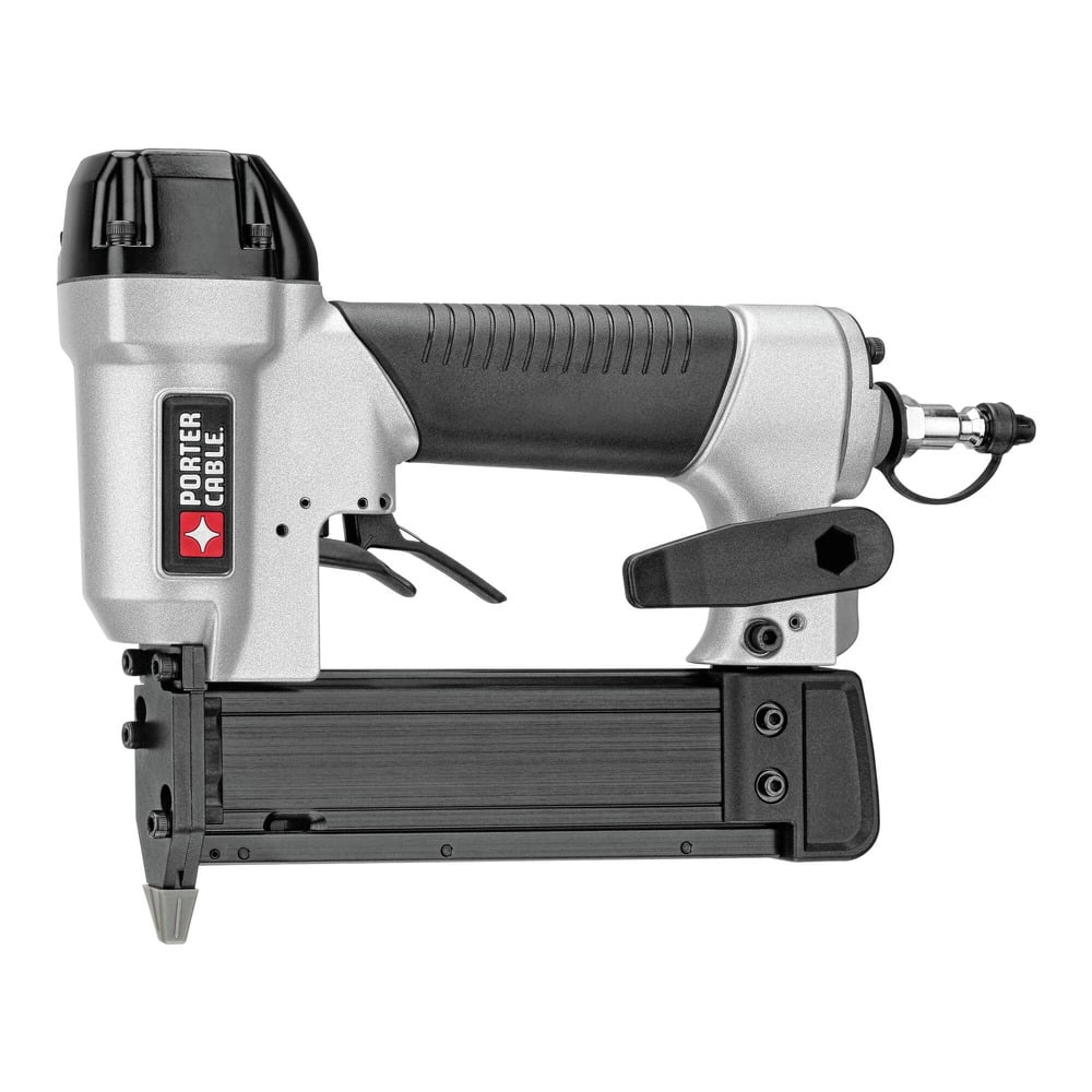Restored Porter-Cable PCFP3KITR 3-Piece Nailer and 0.8 HP 6 Gallon Oil-Free Pancake Air Compressor Combo Kit (Refurbished) - Image 2