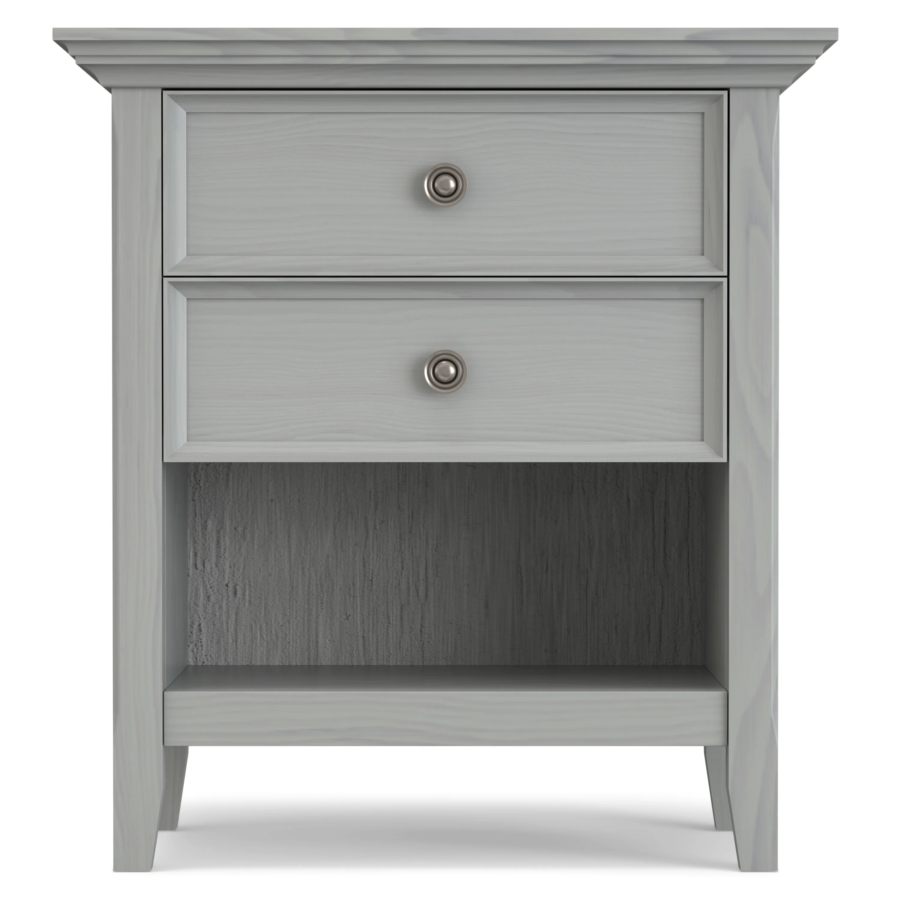 24 Inch Wide Solid Wood Nightstand, Bedside Table and Bedroom End Table - Image 54