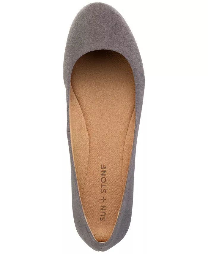 Women's Classic Ballet Flats, Comfortable Round Toe Slip-On Flat Shoes for Casual Everyday Wear - Image 3