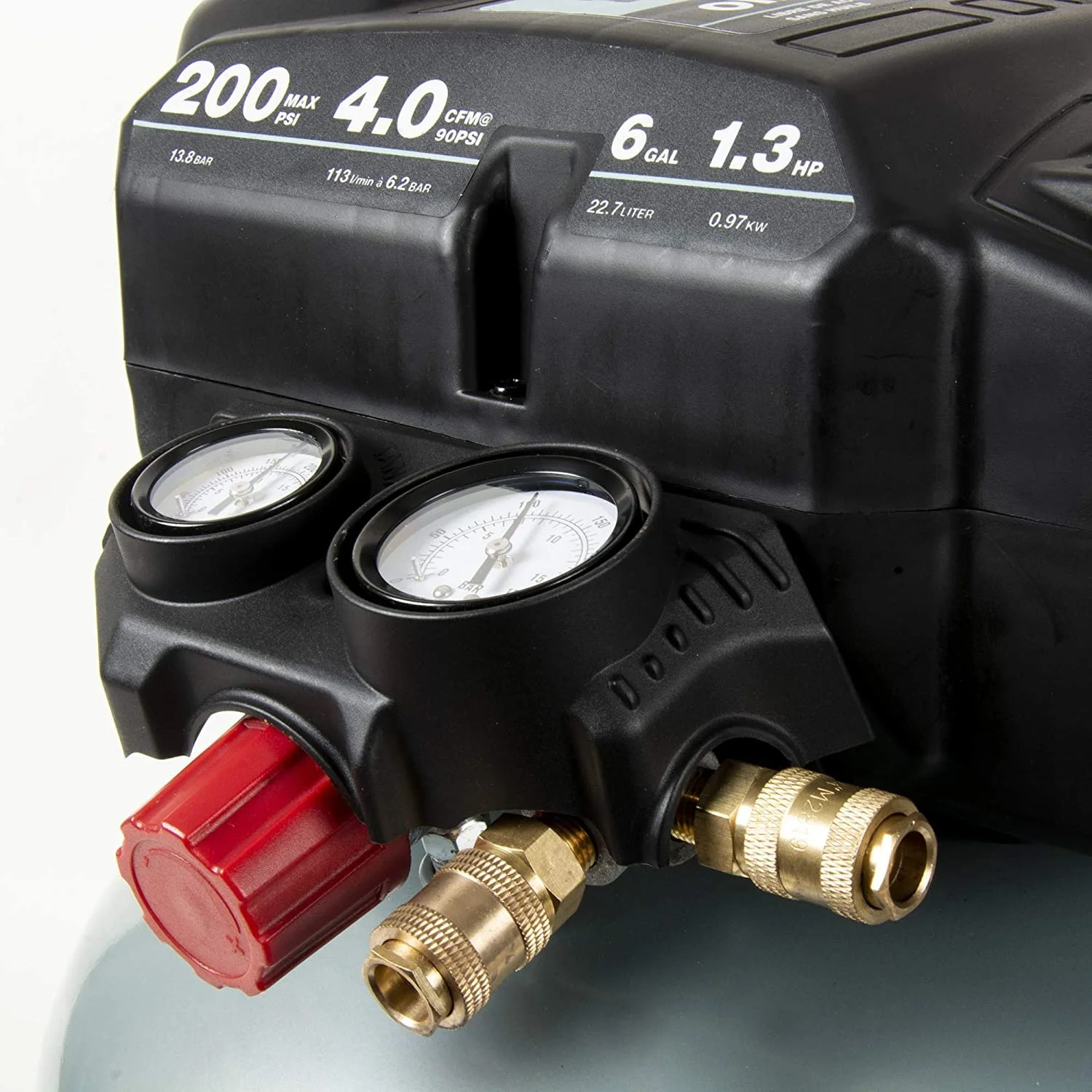 Metabo HPT EC914S THE TANK 200 PSI Pancake Air Compressor 6 gal - Image 7