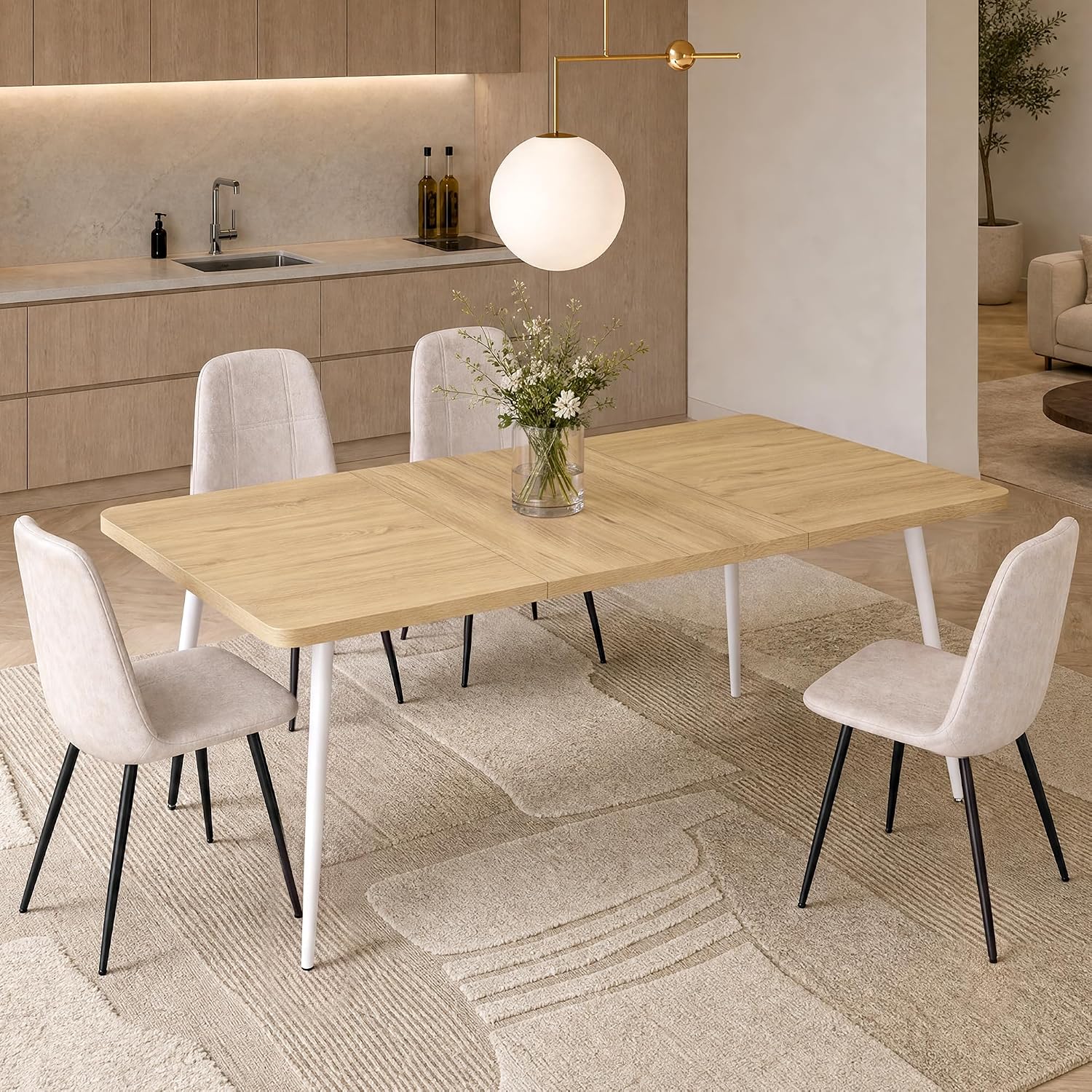Folding Dining Table, Kitchen Table - Image 6