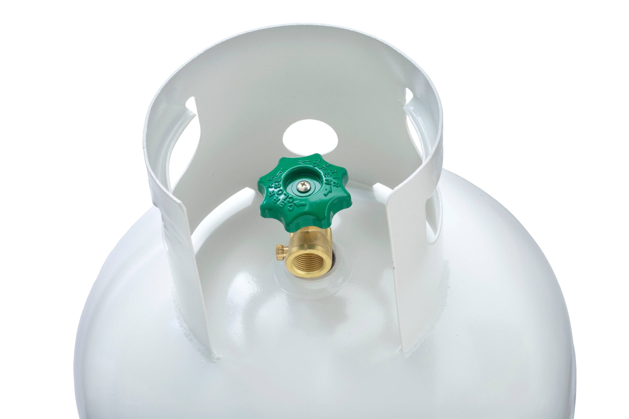 100 lb Steel Propane Cylinder POL Valve (Ships Empty) Configuration C - Image 6