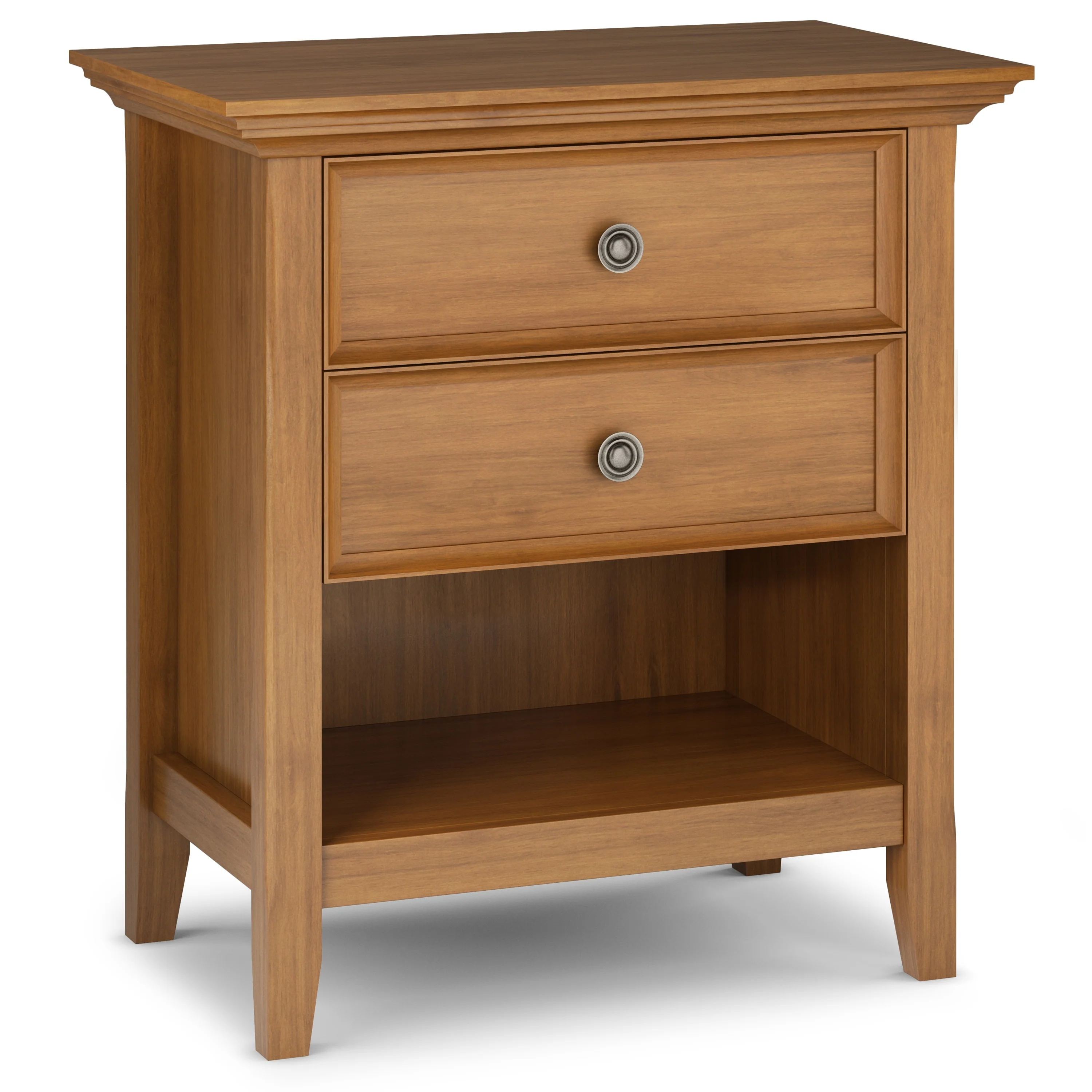 24 Inch Wide Solid Wood Nightstand, Bedside Table and Bedroom End Table - Image 22