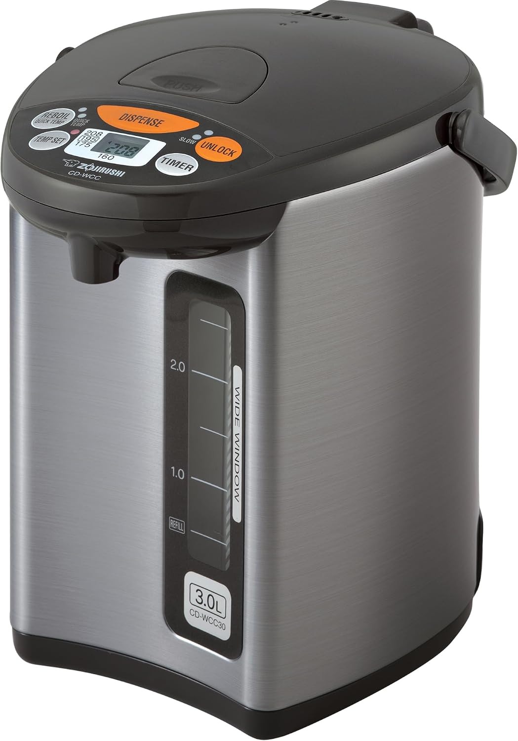 Micom Water Boiler and Warmer (135 oz. / 4L, Silver)