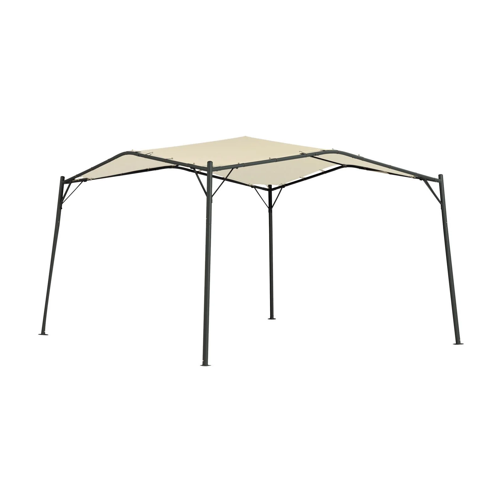 ShelterLogic Monterey 12x12 Canopy Gazebo Portable Shade Solution Backyards, Patios, Pools, Cream - Image 8